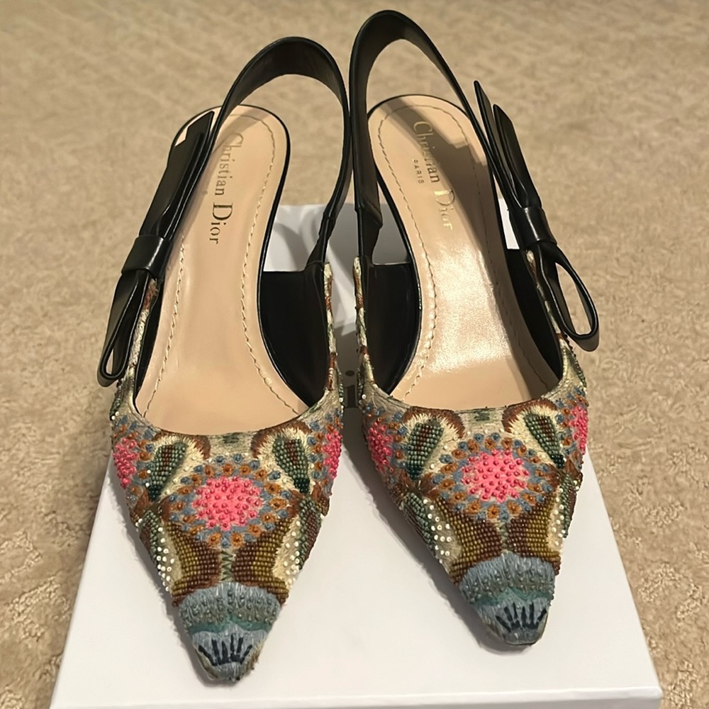 Dior Kaleidoscope Slingbacks🩷